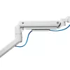 Βραχίονας οθόνης SILVERSTONE SST-ARM14 ρυθμιζόμενου ύψους βάση VESA για μία οθόνη, ασημί