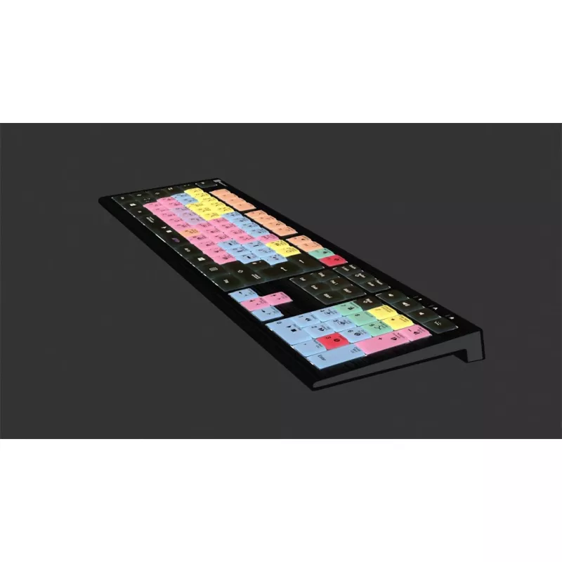 Logickeyboard ASTRA 2 USB QWERTZ Πληκτρολόγιο μαύρο Full-size 108 πλήκτρα