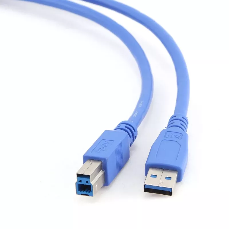 Gembird - καλώδιο USB - USB Type A (M) σε USB Type B (M) - USB 3.0 - 1,8 m - χυτό - μπλε