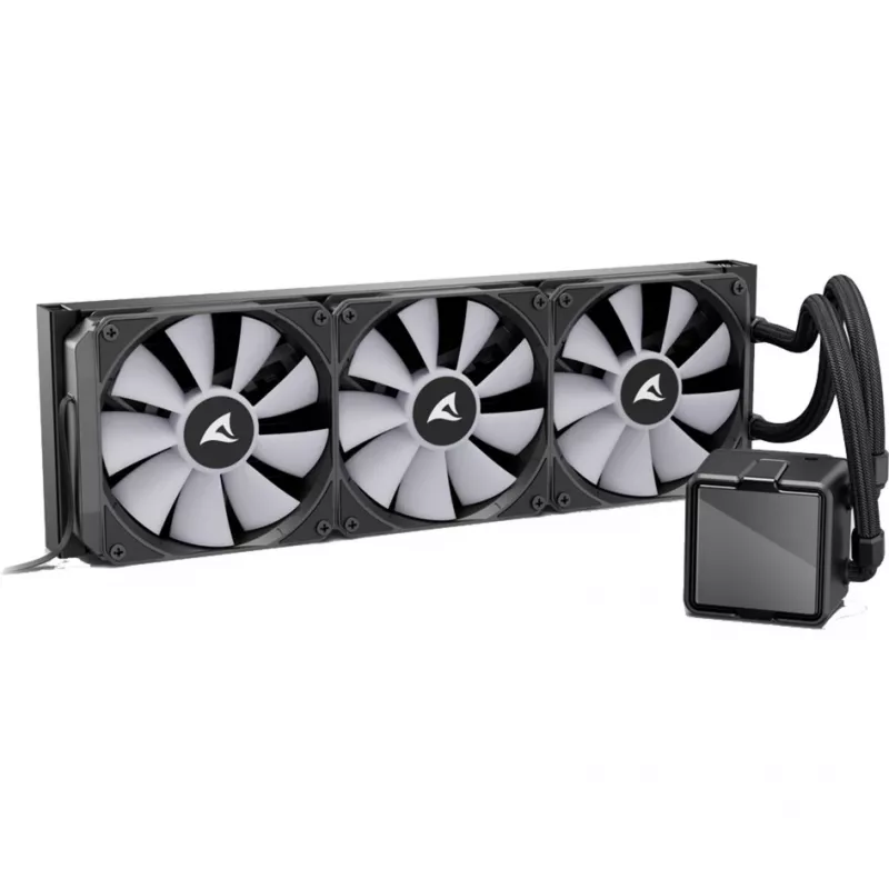 All-in-One Υδρόψυξη CPU Sharkoon S100 ARGB – Ψυγείο 360 mm, μαύρο