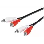 Καλώδιο ήχου Microconnect AUDCC05 0,5 m 2 x RCA μαύρο