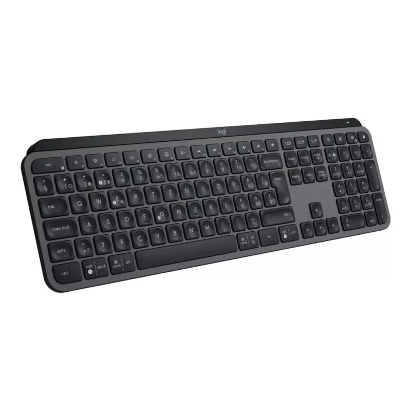 Logitech MX Keys S πληκτρολόγιο RF Wireless + Bluetooth QWERTZ Swiss Graphite (920-011571)