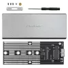 Θήκη αλουμινίου QOLTEC 51833 για M.2 SSD, SATA σε USB 3.0, υποστηρίζει έως 2 TB