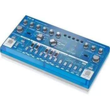 Συνθεσάιζερ μπάσου Behringer TD-3-BB Blue Transparent – αναλογικό module bassline