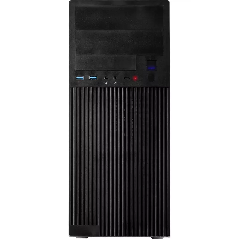 Κουτί υπολογιστή INTER-TECH IT-2815 Linear, ATX, μαύρο