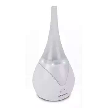 Stylies Luna COP000846 διαχύτης αρωμάτων υπερήχων, φως LED με αλλαγή χρώματος, νυχτερινή λειτουργία, αυτόματη απενεργοποίηση, 100 x 100 x 234 mm, λευκός