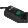 Ever Optima 5m μαύρο 6 υποδοχές AC 250 V