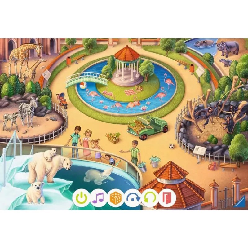 tiptoi Puzzle για μικρούς εξερευνητές: Zoo