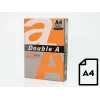 Χρωματιστό χαρτί Double A, 80g, A4, 500 φύλλα, Safran