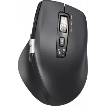 Ασύρματο ποντίκι YENKEE SPIN DUAL 2095BK — συμπαγές οπτικό ποντίκι dual-mode, μοντέλο YMS 2095B SPIN