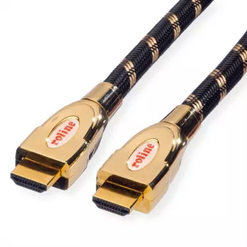 Καλώδιο HDMI ROLINE GOLD Ultra HD 1m