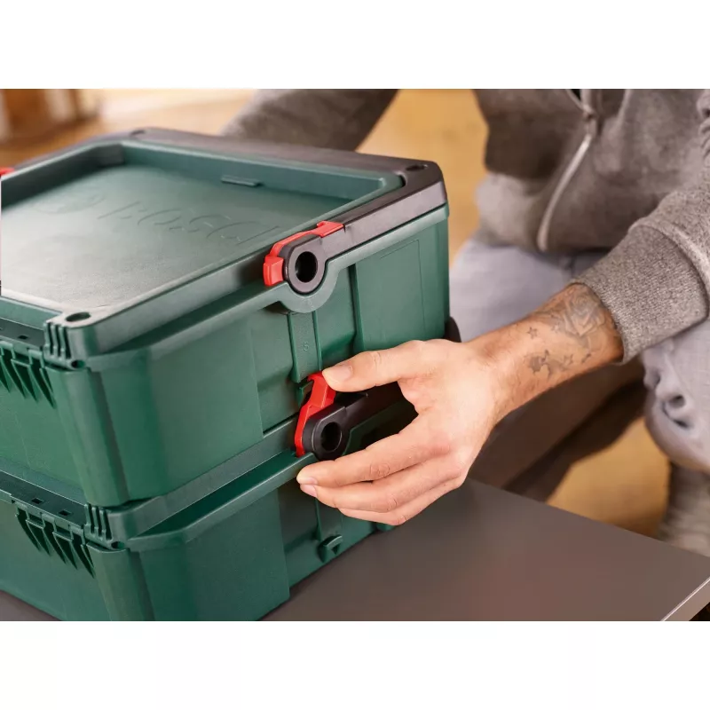 Bosch SystemBox Κουτί αποθήκευσης Ορθογώνιο Πολυπροπυλένιο (PP) Μαύρο, Πράσινο