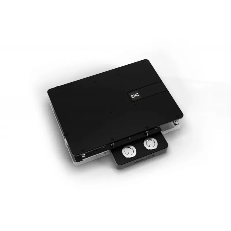 Backplate Alphacool 10265 Ακρυλικό Αλουμίνιο Χρώμιο Χαλκός Νάιλον Μαύρο 161mm