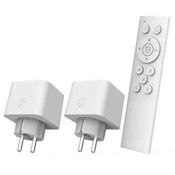 Smart-Home κιτ εκκίνησης πριζών Wi‑Fi TRUST 71399 — 2,4 GHz, λευκό, 0,25 kg