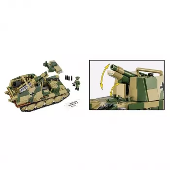 Σετ κατασκευαστικού μοντελισμού Cobi SD.KFZ.138/1 Grille, 720 τεμάχια, μοντέλο έκθεσης