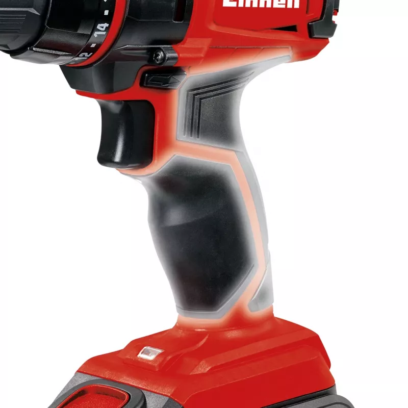 Δραπανοκατσάβιδο πιστολιού Einhell TC-CD 18-2 Li, τσοκ ταχείας σύσφιξης, μπαταρία 1,5-Ah