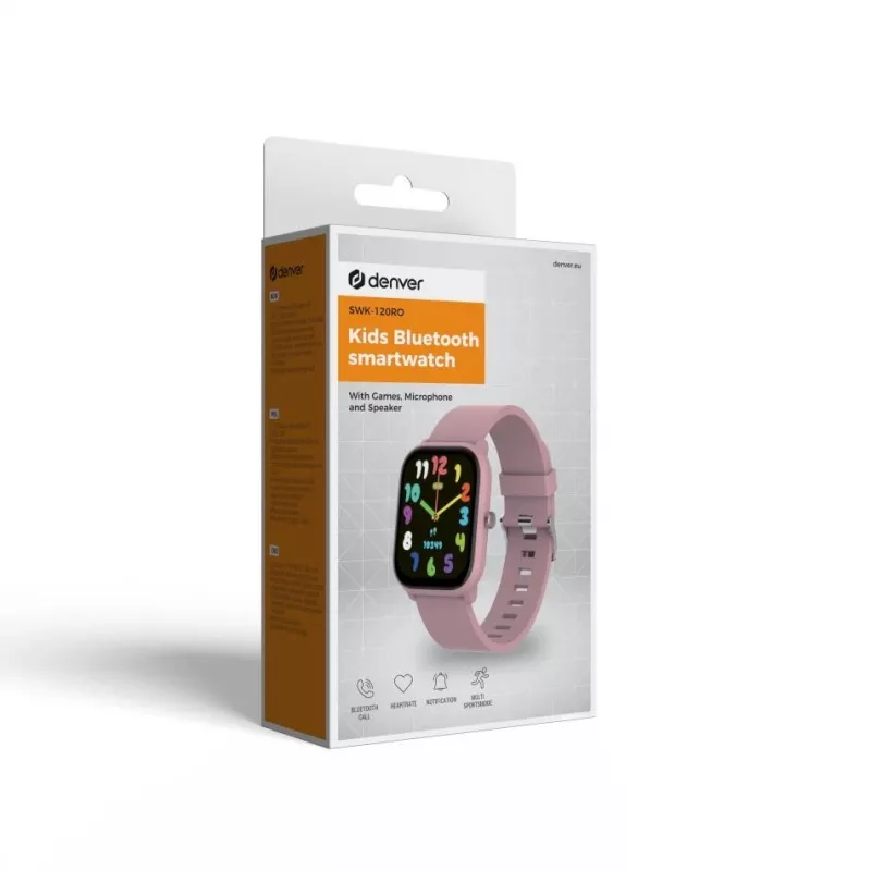 Smartwatch BT για Παιδιά Denver SWK-120RO Ροζ