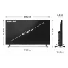 Sharp | 40HF3265E | 40 ιντσών | Smart TV | Google TV