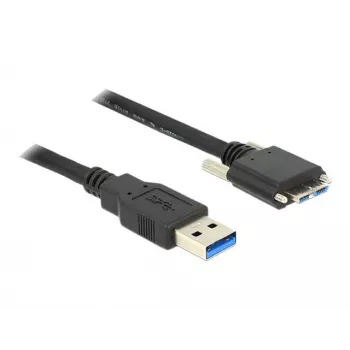 Καλώδιο USB DeLOCK 83599 USB 3.2 Gen 1 3m USB A Micro-USB B Μαύρο