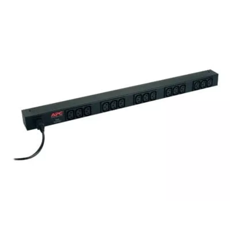 APC RACK PDU BASIC ZERO U 10A 230V πολύπριζο (PDU) 15 έξοδοι AC 0U μαύρο