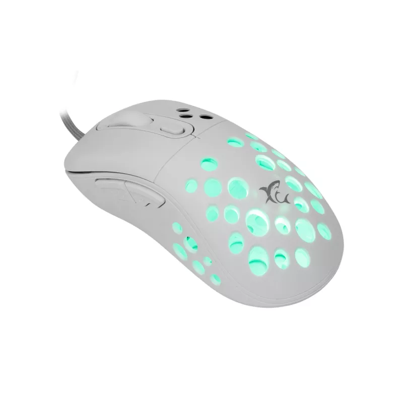 Ποντίκι White Shark GM-5013 Azrael λευκό USB
