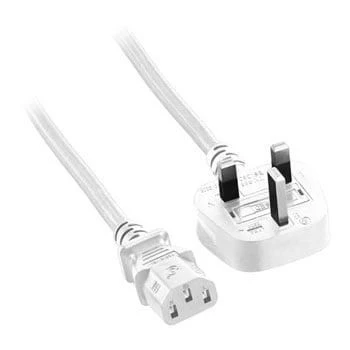 Microconnect PE090420W Καλώδιο τροφοδοσίας λευκό 2 m βύσμα τροφοδοσίας Type G υποδοχή C13