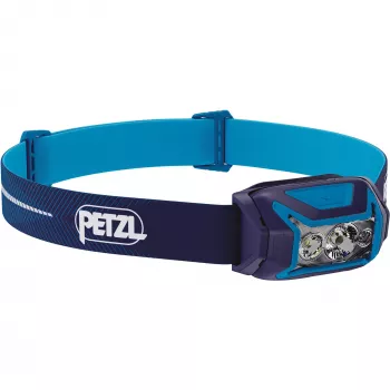 Φακός κεφαλής Petzl Actik Core μπλε LED 100 lm USB επαναφορτιζόμενος