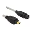 Καλώδιο FireWire A/B DeLOCK 82588 1,0 m γκρι