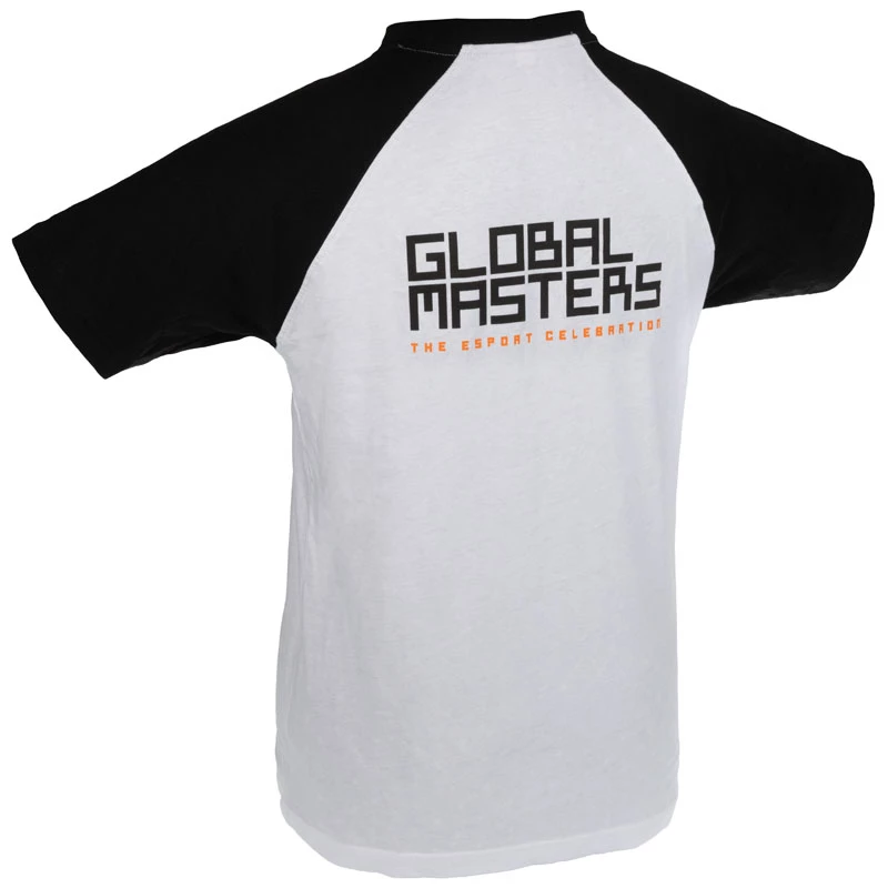 T-Shirt Global Masters GM Logo - λευκό (M)
