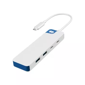 USB-C Hub HYPER HyperDrive Flex HD5200BUGL — 4 θύρες, μπλε