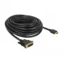 Προσαρμογέας καλωδίου βίντεο DeLOCK 85587 10 m HDMI Type-A DVI-D μαύρο