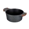 Σκεύη κουζίνας Resto Kitchenware Capella 2,6 L στρογγυλό μαύρο ξύλο