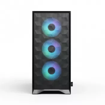 Fractal Design Pop 2 Air Μαύρο Solid Midi-Tower Κουτί PC — υποστήριξη ATX, 3x 120 mm ανεμιστήρες εμπρός, θέσεις δίσκων 2,5/3,5 ιντσών, 215×481×462 mm