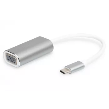 DIGITUS DA-70837 Αντάπτορας VGA 1080p FHD σε USB 3.0 Type C, αλουμίνιο