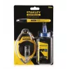 Σετ κορδονιού σήμανσης STANLEY FATMAX 30 m, Πλαστική θήκη, μαύρο/κίτρινο (0-47-681)