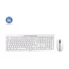 CHERRY Stream Desktop Πληκτρολόγιο ποντίκι περιλαμβάνονται Γραφείο RF Wireless QWERTZ Γερμανικό Λευκό