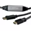 Αντάπτορας καλωδίου βίντεο ROLINE 11.04.5776 7.5m HDMI Type-A DisplayPort μαύρο