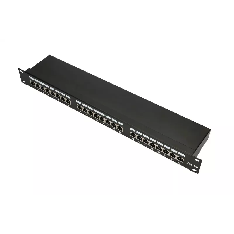 Patch Panel Extralink CAT5E STP V2 24 Θύρες