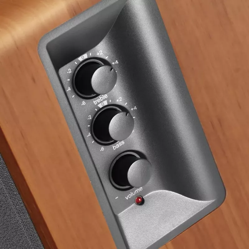 Edifier Studio R1280Ts 2.0 ξύλο/ασήμι Retail