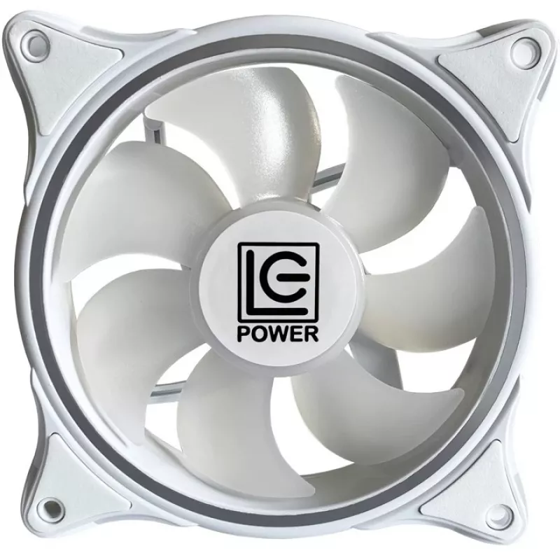 LC-Power LC-CF-120-ARGB-W 120mm ARGB ανεμιστήρας κουτιού – λευκός