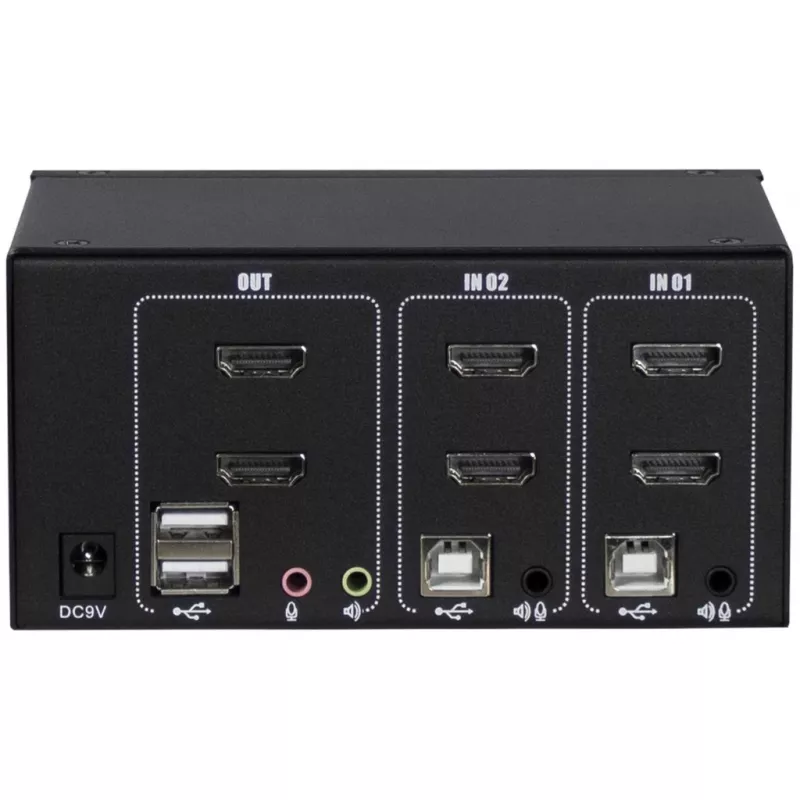 Διακόπτης KVM Inter-Tech AS-22HA HDMI