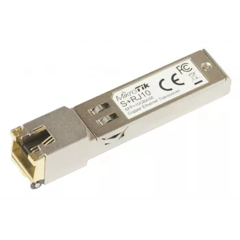 MikroTik S+RJ10 μονάδα πομποδέκτη δικτύου, SFP+, 10 Gbps