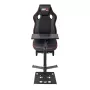 Racing Cockpit Subsonic SA5681 μαύρο κόκκινο τεχνητό δέρμα mesh μέταλλο