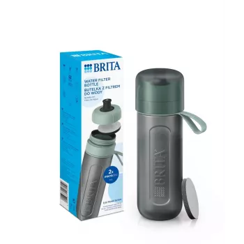 Brita Sports Φιάλη φίλτρου νερού Active Σκούρο πράσινο, Πράσινο