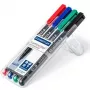 Μόνιμος μαρκαδόρος Staedtler Lumocolor 317 WP4 μαύρο, μπλε, πράσινο, κόκκινο