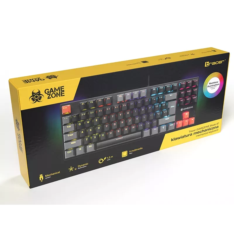 TRACER Μηχανικό πληκτρολόγιο GAMEZONE Blade 87