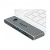 Σταθμός σύνδεσης DeLOCK Dual USB Type-C με HDMI USB 3.2 SD PD 3.0
