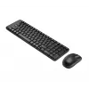 Wireless Combo MK220, Wireless, RF Wireless, QWERTZ, μαύρο, ποντίκι