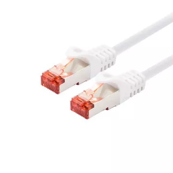 Καλώδιο δικτύου LOGON TCR66SS015W Cat6 SF/UTP (S-FTP) λευκό 1,5 m RJ-45–RJ-45