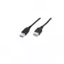 Καλώδιο επέκτασης USB DIGITUS AK-112331, 3 m, βύσμα USB-A αρσενικό σε υποδοχή USB-A θηλυκή, USB 3.2 Gen 1, μαύρο